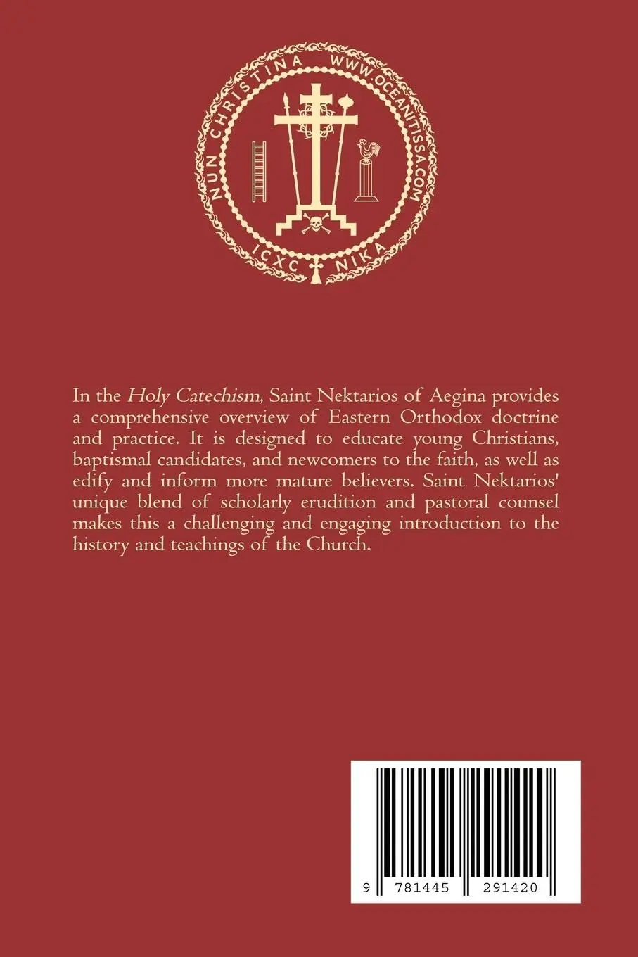 Rückseite: 9781445291420 | Holy Catechism | Saint Nektarios Wonderworker of Aegina | Taschenbuch