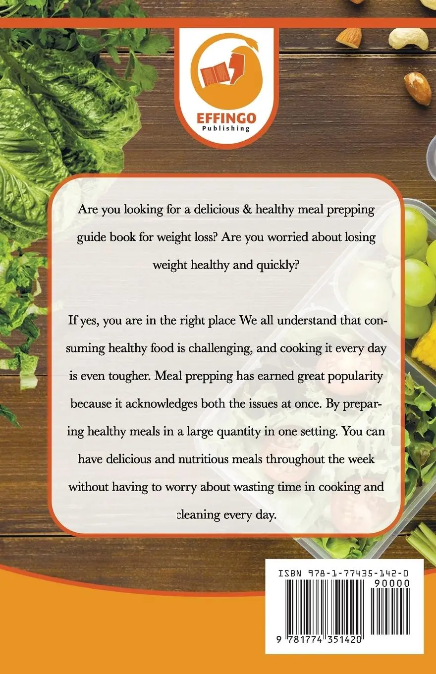 Rückseite: 9781774351420 | Meal Prepping Cookbook for Weight Loss | Abigail Murphy | Taschenbuch