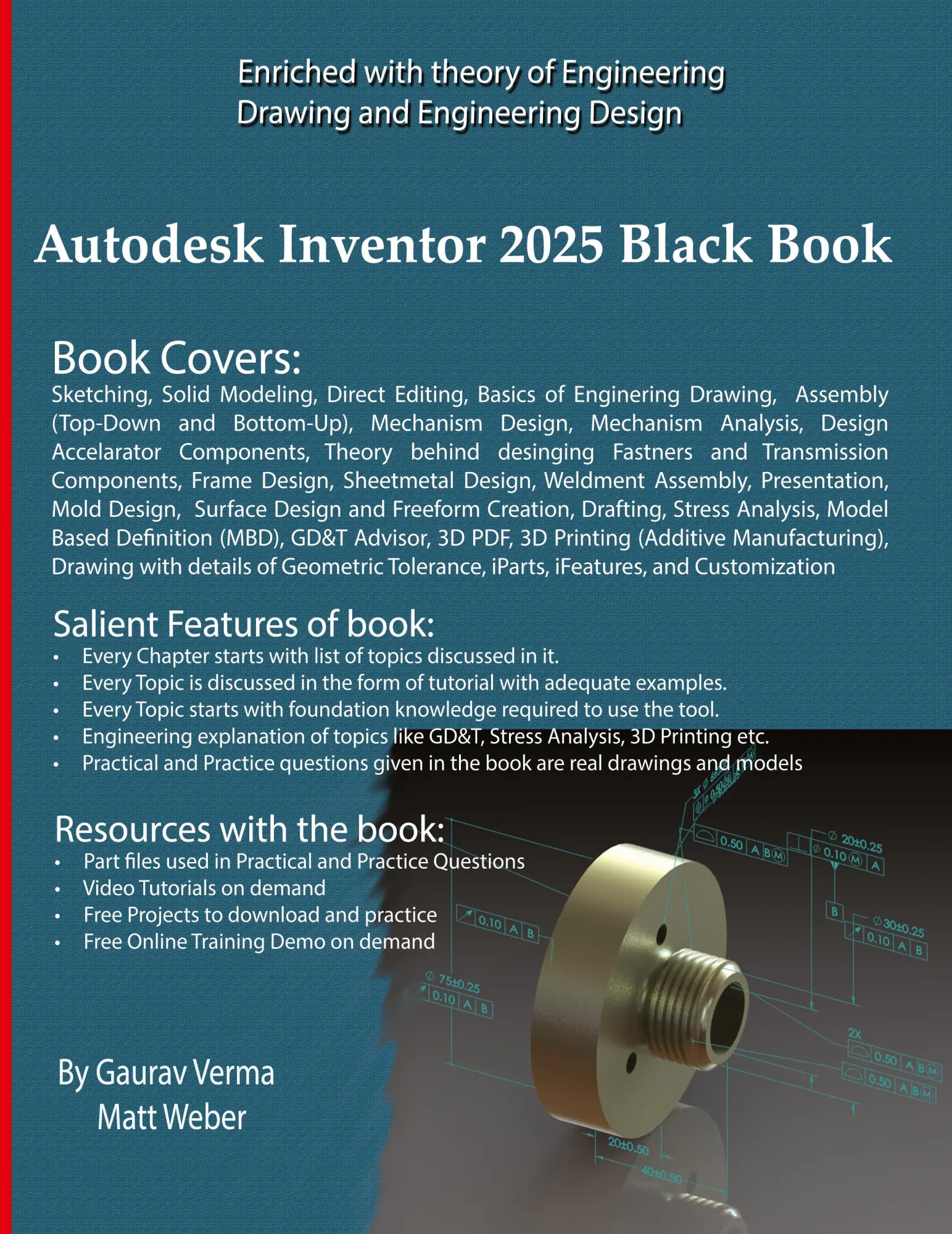 Cover: 9781774591420 | Autodesk Inventor 2025 Black Book | Gaurav Verma (u. a.) | Taschenbuch