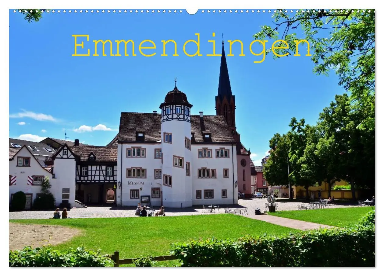 Cover: 9783516061420 | Emmendingen (Wandkalender 2026 DIN A2 quer), CALVENDO Monatskalender