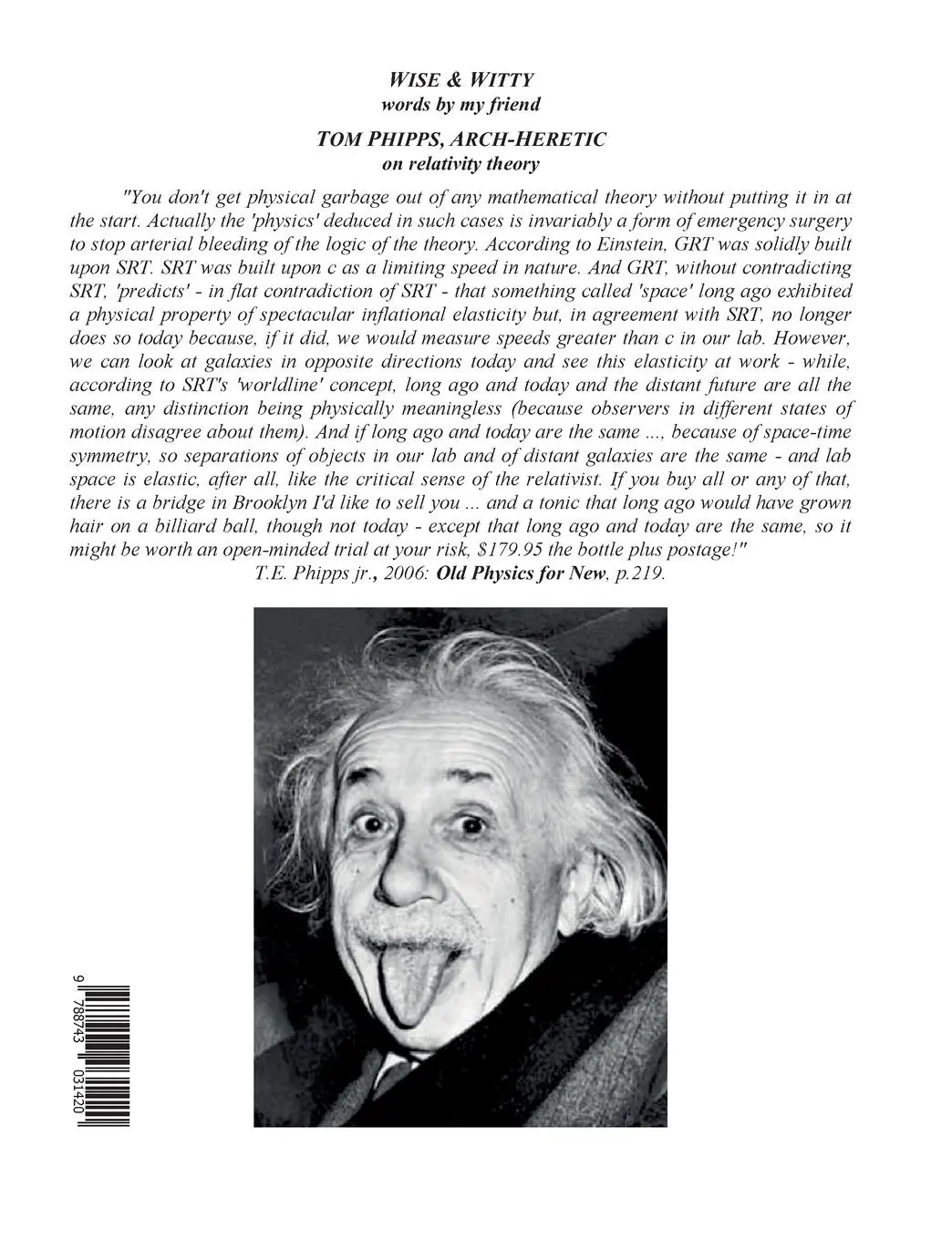 Rückseite: 9788743031420 | Non-Standard Relativity | Mogens True Wegener | Taschenbuch | Englisch