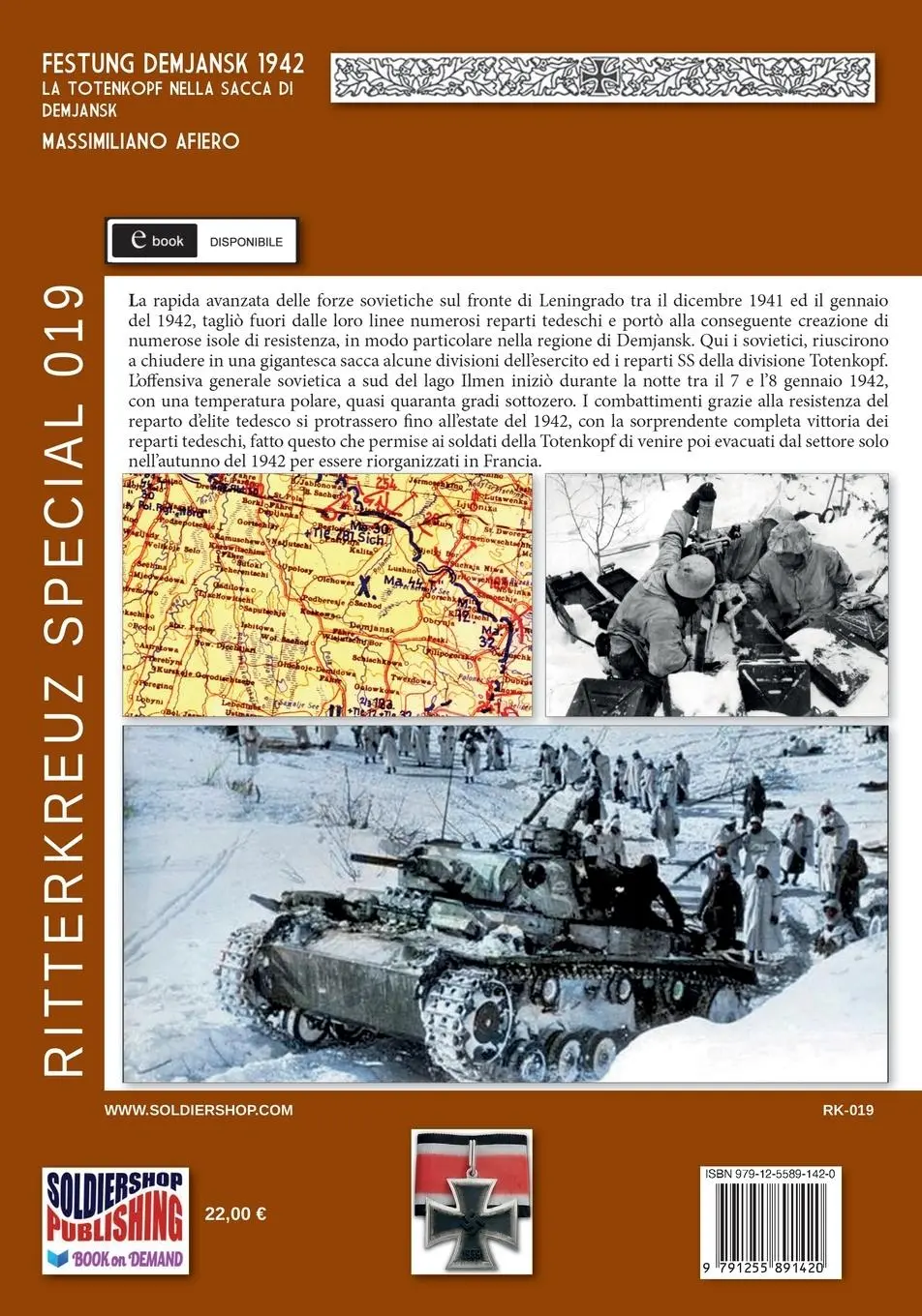 Rückseite: 9791255891420 | Festung Demjansk 1942 | Massimiliano Afiero | Taschenbuch | 2024
