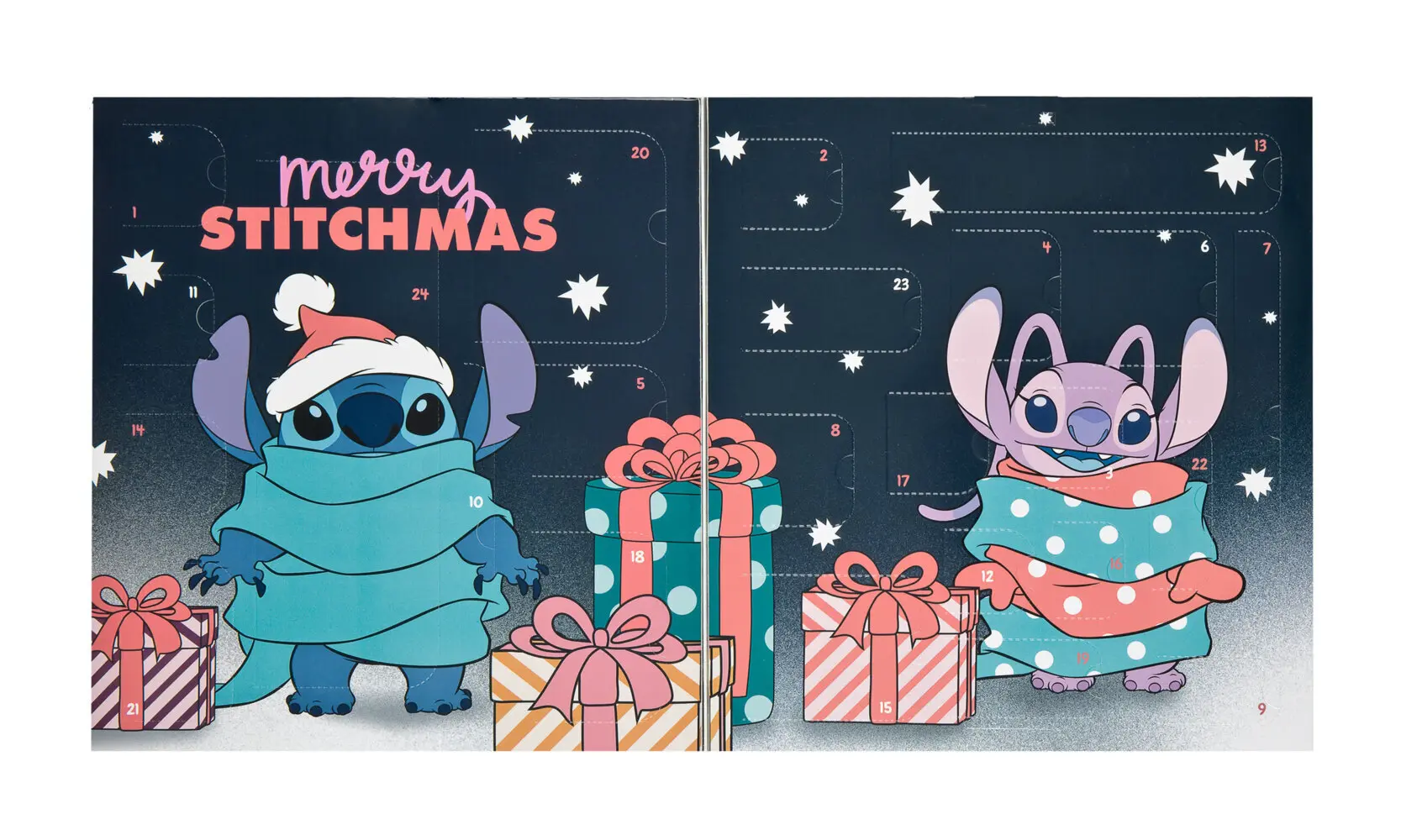 Bild: 4043946331520 | Adventskalender Teens Lilo &amp; Stitch | Kalender | Deutsch