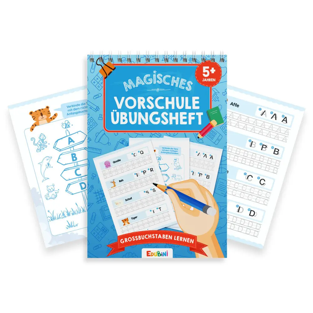 Cover: 4270004291520 | Magisches Vorschule Übungsheft: Großbuchstaben lernen | Taschenbuch