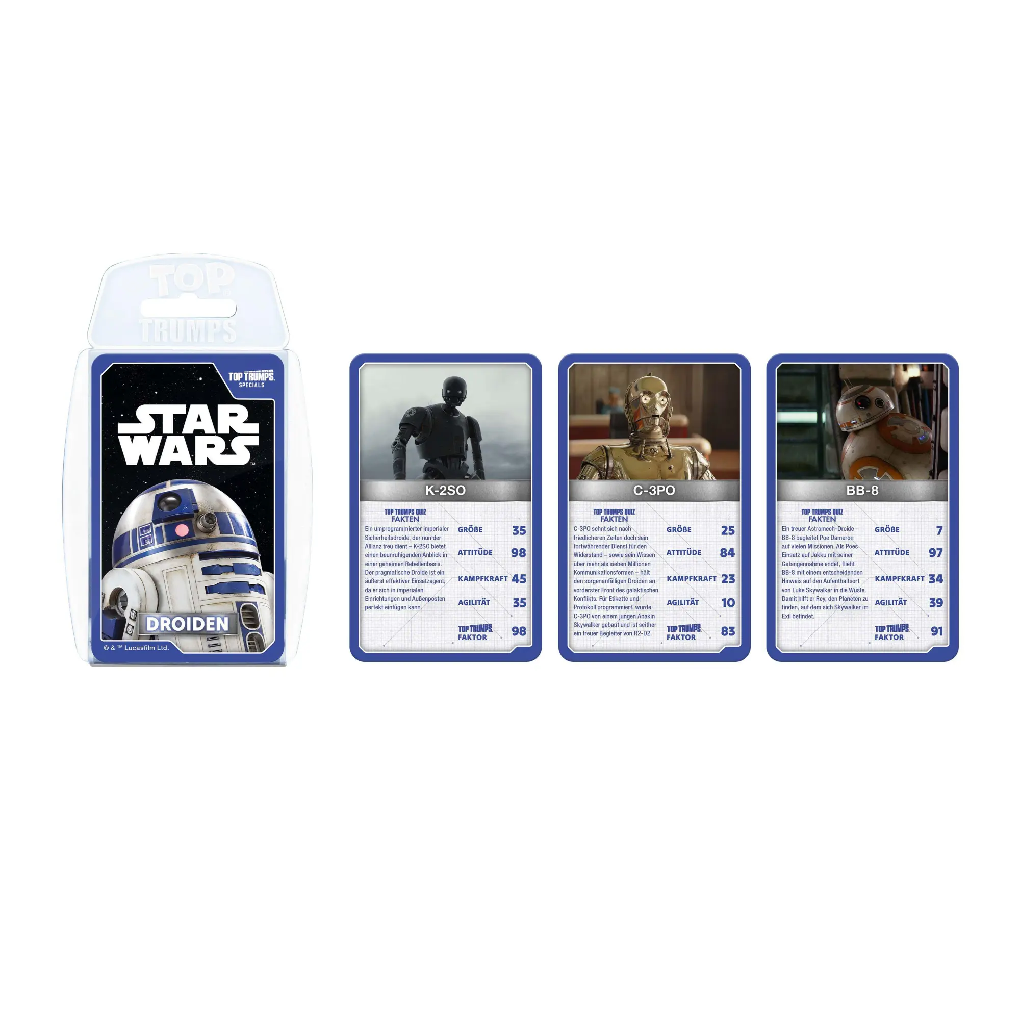 Bild: 5036905061520 | Top Trumps Star Wars Droids | Spiel | Deutsch | 2025 | Winning Moves