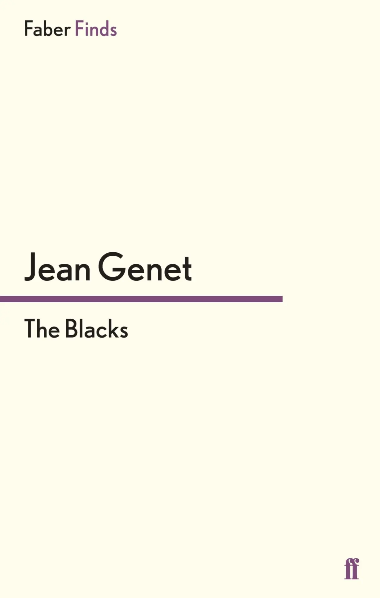 Cover: 9780571251520 | The Blacks | Jean Genet | Taschenbuch | 96 S. | Englisch | 2015