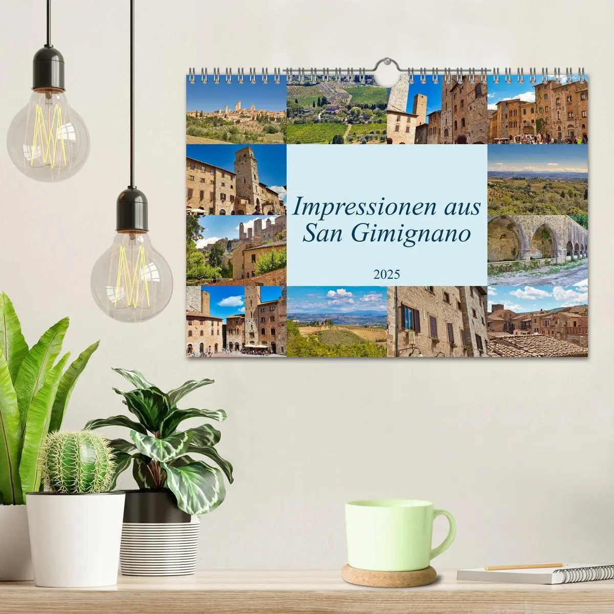 Bild: 9783383921520 | Impressionen aus San Gimignano (Wandkalender 2025 DIN A4 quer),...