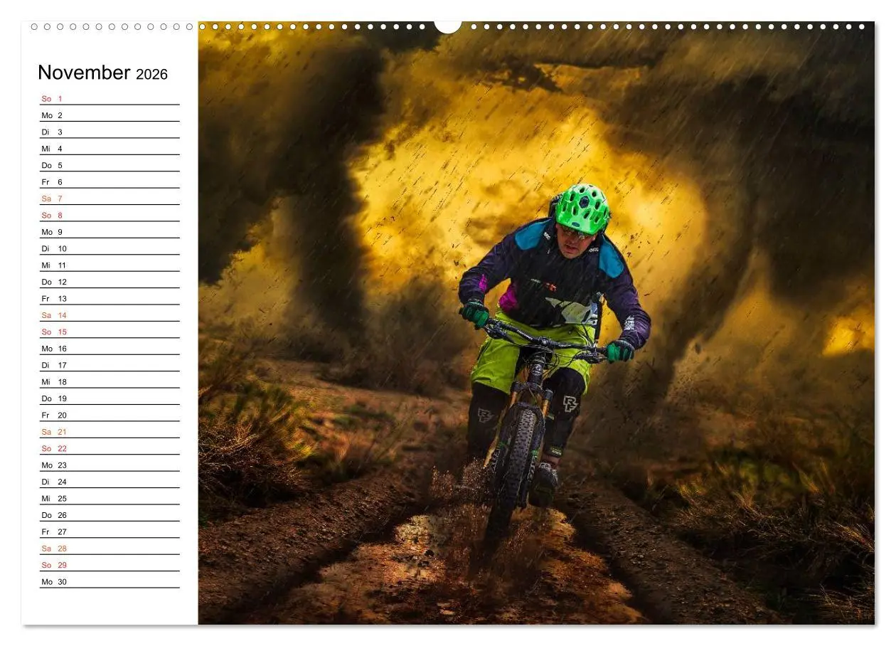 Bild: 9783457961520 | Mountainbike Trails (hochwertiger Premium Wandkalender 2026 DIN A2...