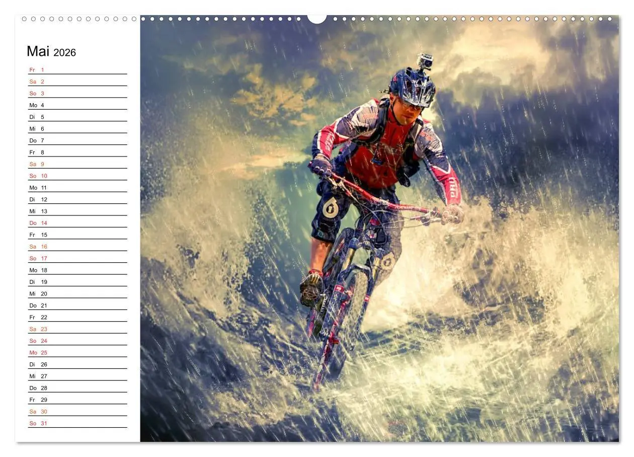 Bild: 9783457961520 | Mountainbike Trails (hochwertiger Premium Wandkalender 2026 DIN A2...
