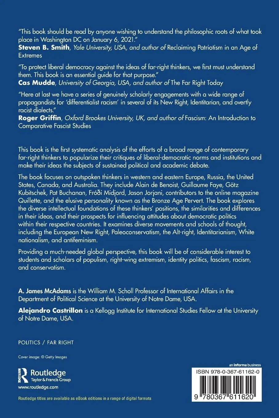 Rückseite: 9780367611620 | Contemporary Far-Right Thinkers and the Future of Liberal Democracy