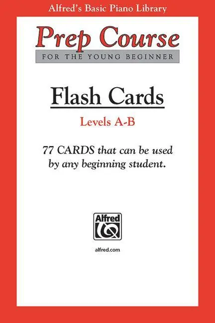 Cover: 9780739021620 | Alfred Prep Course: Flash Cards, Levels A &amp; B | Willard Palmer (u. a.)