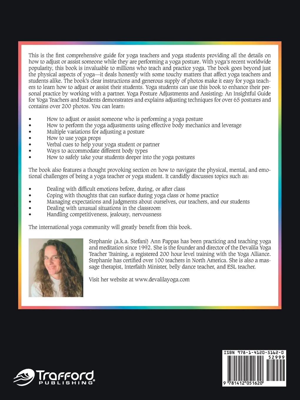 Rückseite: 9781412051620 | Yoga Posture Adjustments and Assisting | Stephanie Pappas | Buch