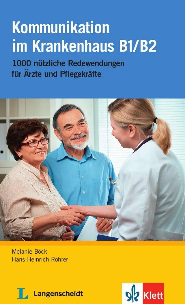 Cover: 9783126051620 | Kommunikation im Krankenhaus B1/B2 | Melanie Böck (u. a.) | Buch Cover: 9783126051620 | Kommunikation im Krankenhaus B1/B2 | Melanie Böck (u. a.) | Buch