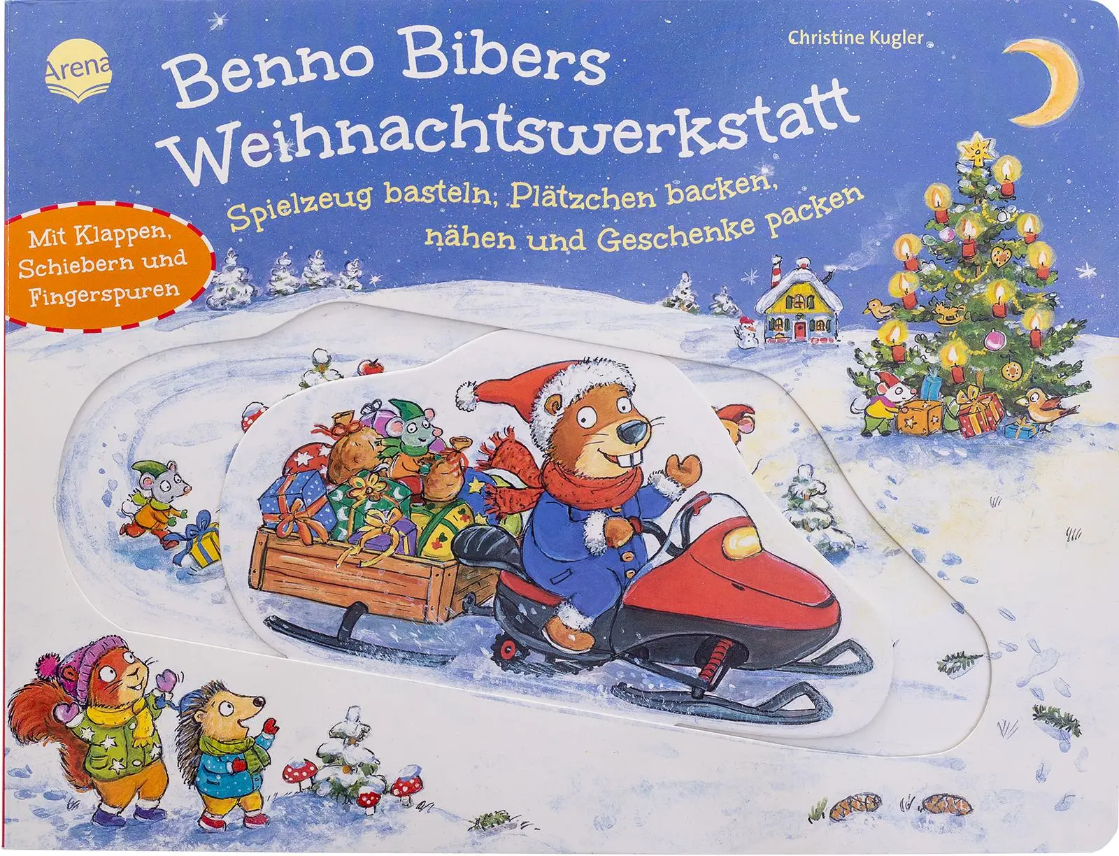 Cover: 9783401721620 | Benno Bibers Weihnachtswerkstatt. Spielzeug basteln, Plätzchen...