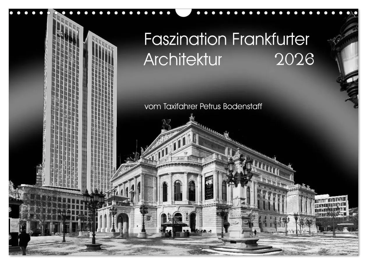 Cover: 9783516041620 | Faszination Frankfurter Architektur (Wandkalender 2026 DIN A3...