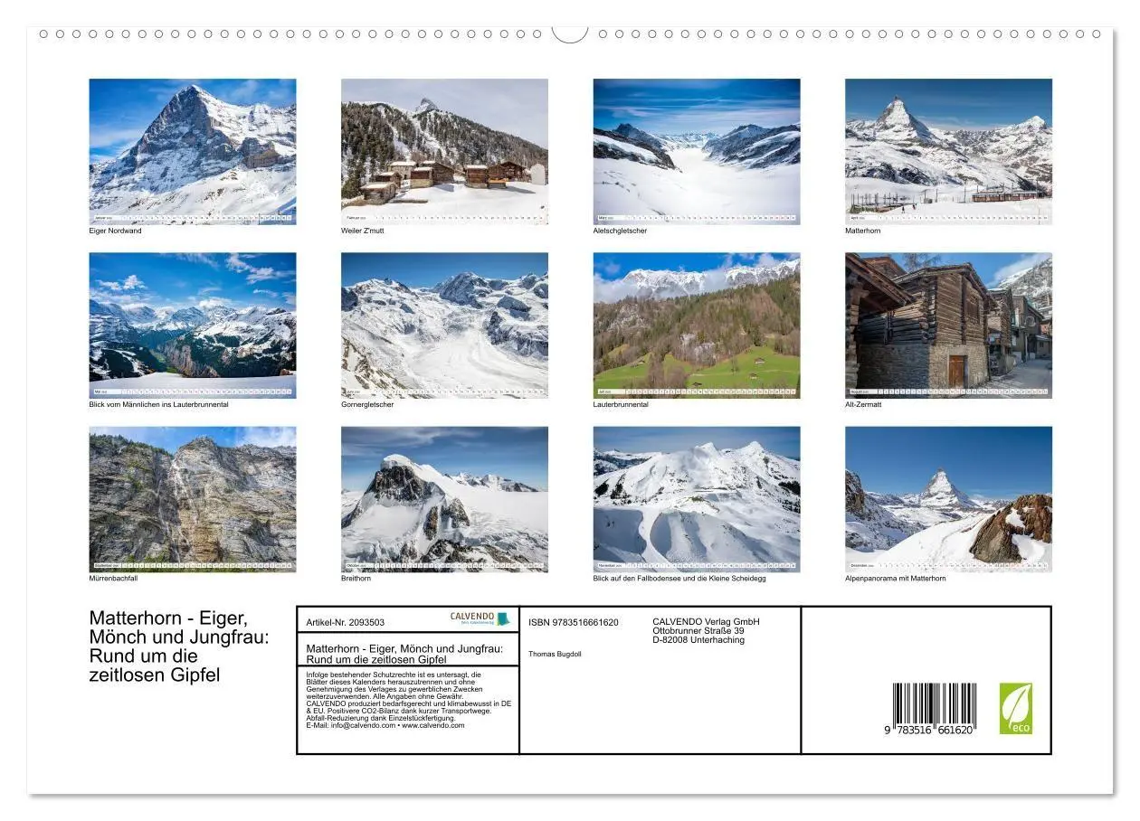 Bild: 9783516661620 | Matterhorn - Eiger, Mönch und Jungfrau: Rund um die zeitlosen...