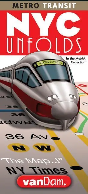 Cover: 9780931141720 | MAP-NYC TRANSIT UNFOLDS POP-UP | Stephan van Dam | (Land-)Karte | 2017