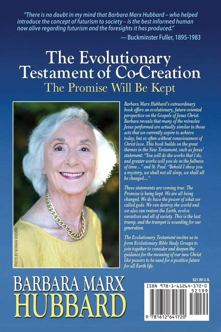 Rückseite: 9781612641720 | The Evolutionary Testament of Co-creation | The Promise Will Be Kept