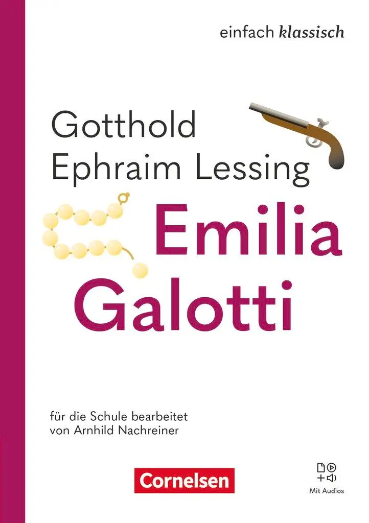 Cover: 9783060611720 | Einfach klassisch - Emilia Galotti - Ausgabe 2025 - Lektüre mit Audios