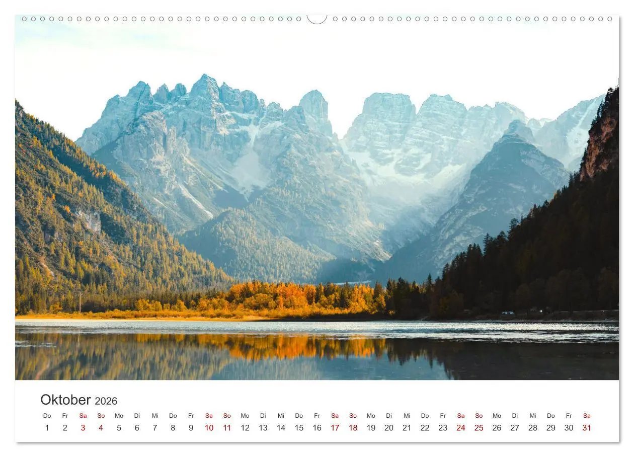 Bild: 9783457561720 | Dolomiten - Die wunderschönen Südalpen in Italien. (Wandkalender...