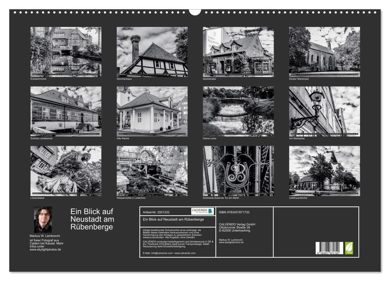 Bild: 9783457871720 | Ein Blick auf Neustadt am Rübenberge (Wandkalender 2026 DIN A2...