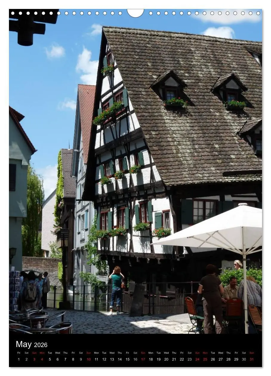 Bild: 9783516581720 | Ulm, City on the River Danube / UK-Version (Wall Calendar 2026 DIN...