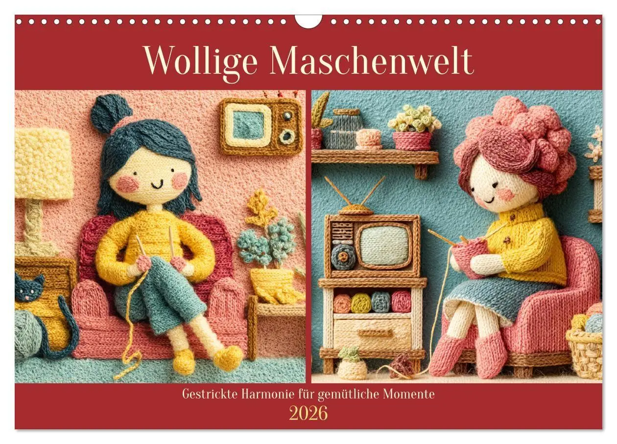 Cover: 9783516721720 | Wollige Maschenwelt. Gestrickte Harmonie für gemütliche Momente...