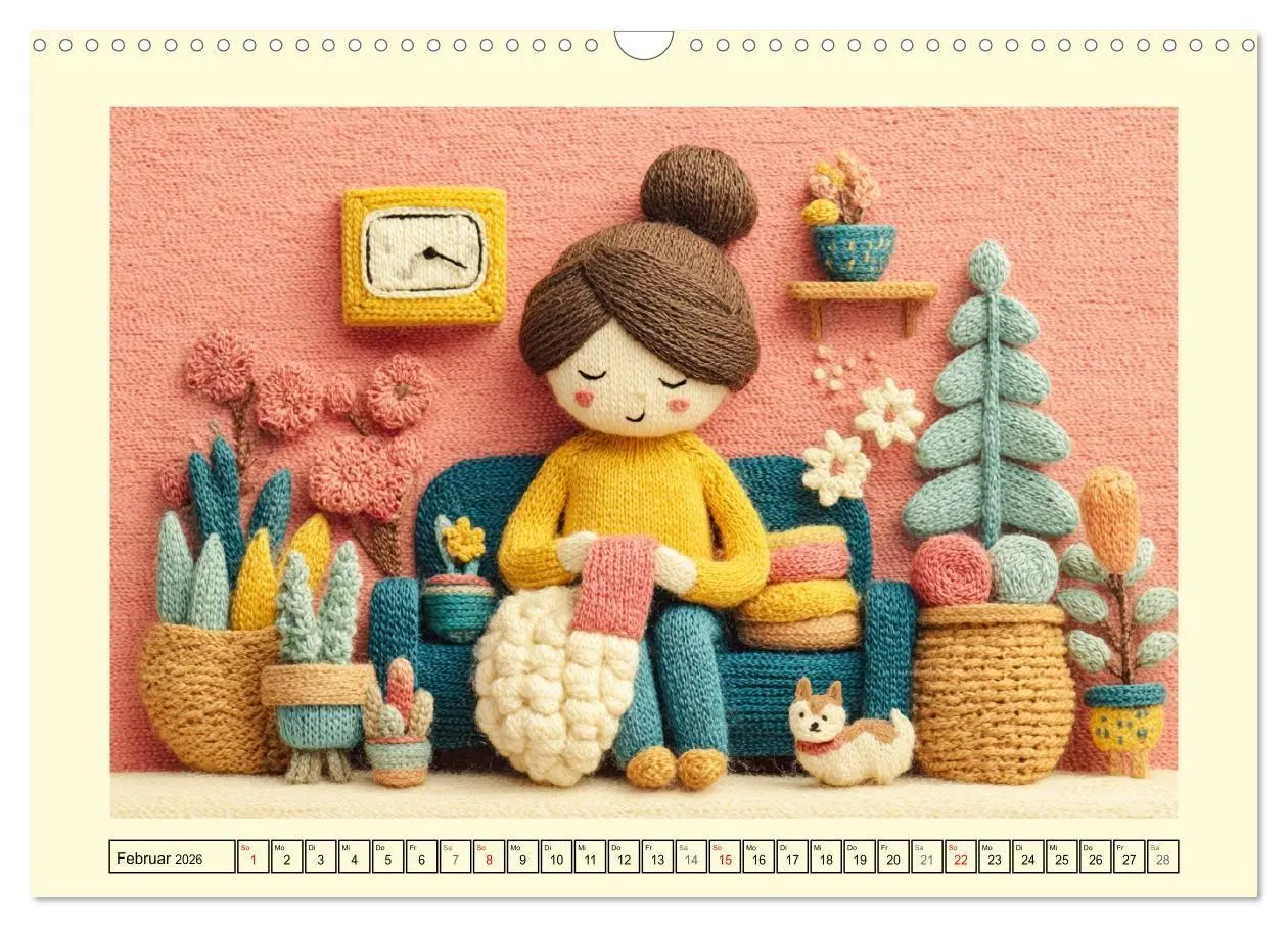 Bild: 9783516721720 | Wollige Maschenwelt. Gestrickte Harmonie für gemütliche Momente...