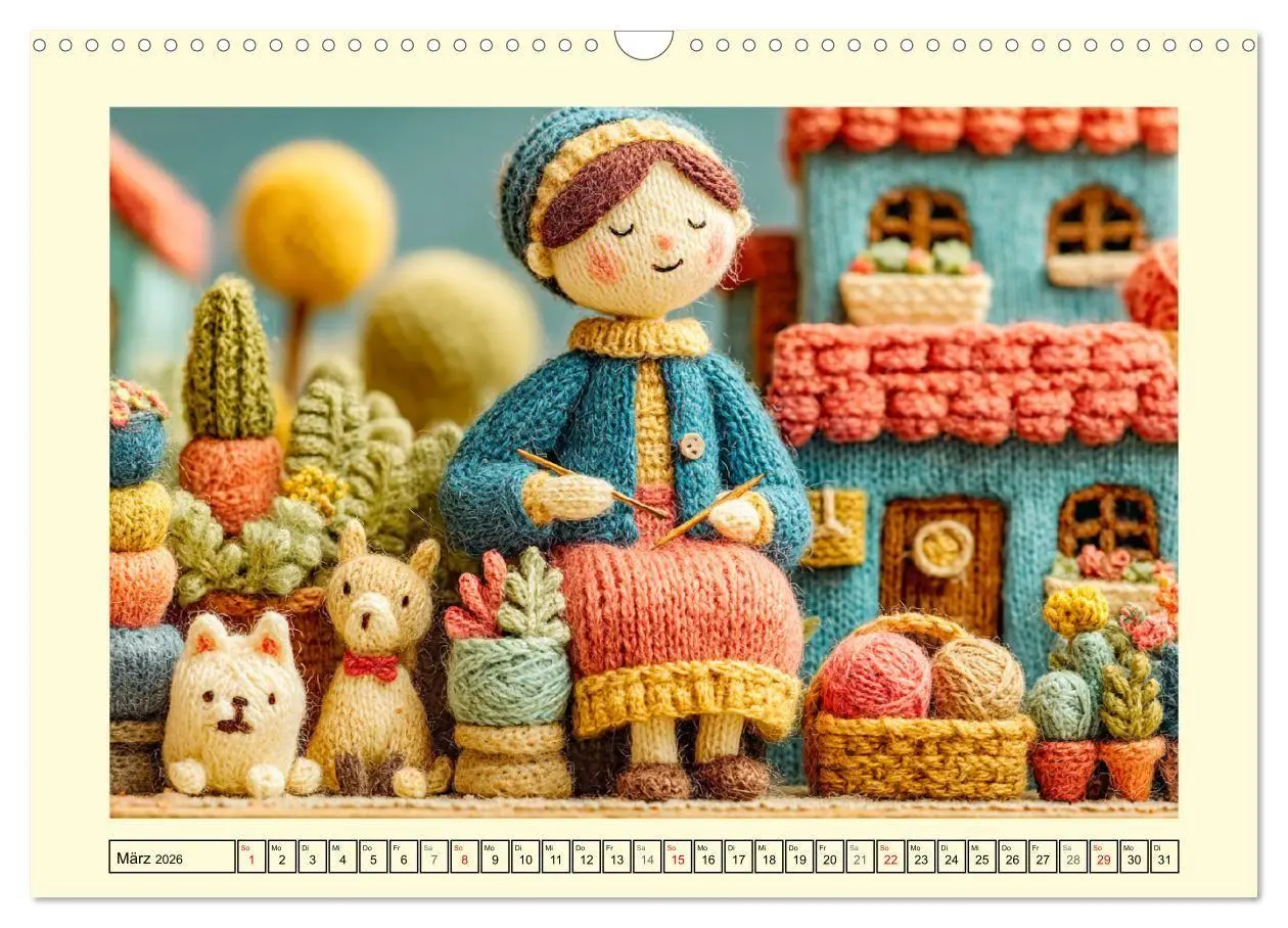 Bild: 9783516721720 | Wollige Maschenwelt. Gestrickte Harmonie für gemütliche Momente...
