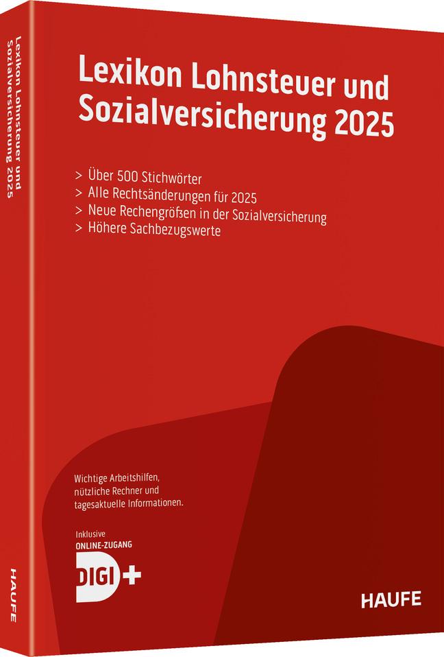 Cover: 9783648181720 | Lexikon Lohnsteuer und Sozialversicherung 2025 plus Onlinezugang