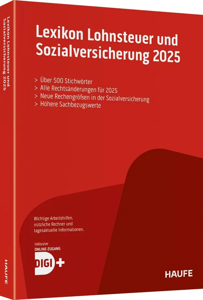 Cover: 9783648181720 | Lexikon Lohnsteuer und Sozialversicherung 2025 plus Onlinezugang