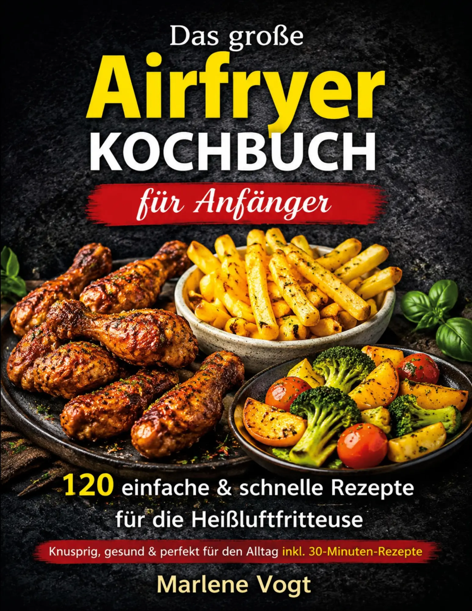 Cover: 9783696391720 | Das große Airfryer Kochbuch für Anfänger | Marlene Vogt | Taschenbuch