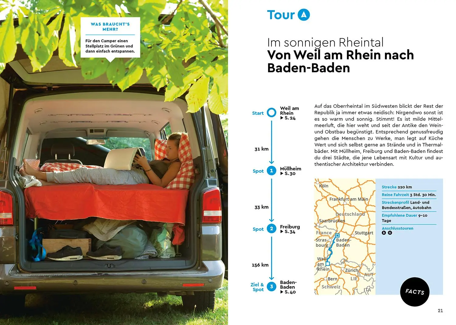 Bild: 9783829731720 | MARCO POLO Camper Guide Baden-Württemberg &amp; Pfalz | Florian Wachsmann