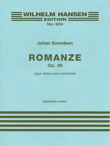 Cover: 9788774551720 | Romance Op.26 | Johan Svendsen | Buch | 1992 | Edition Wilhelm Hansen