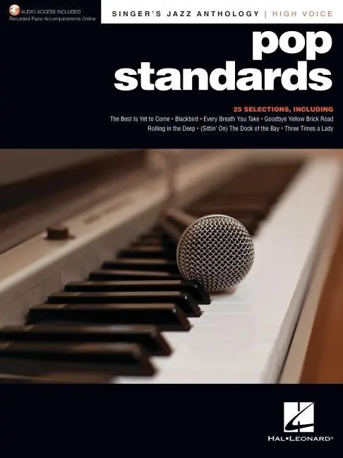 Cover: 888680901820 | Pop Standards - Singer's Jazz Anthology High Voice Edition with...