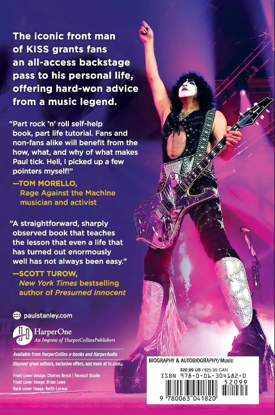 Rückseite: 9780063041820 | Backstage Pass | Paul Stanley | Taschenbuch | Kartoniert / Broschiert