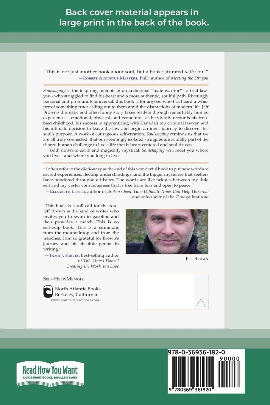 Rückseite: 9780369361820 | SoulShaping | A Journey of Self-Creation (16pt Large Print Edition)