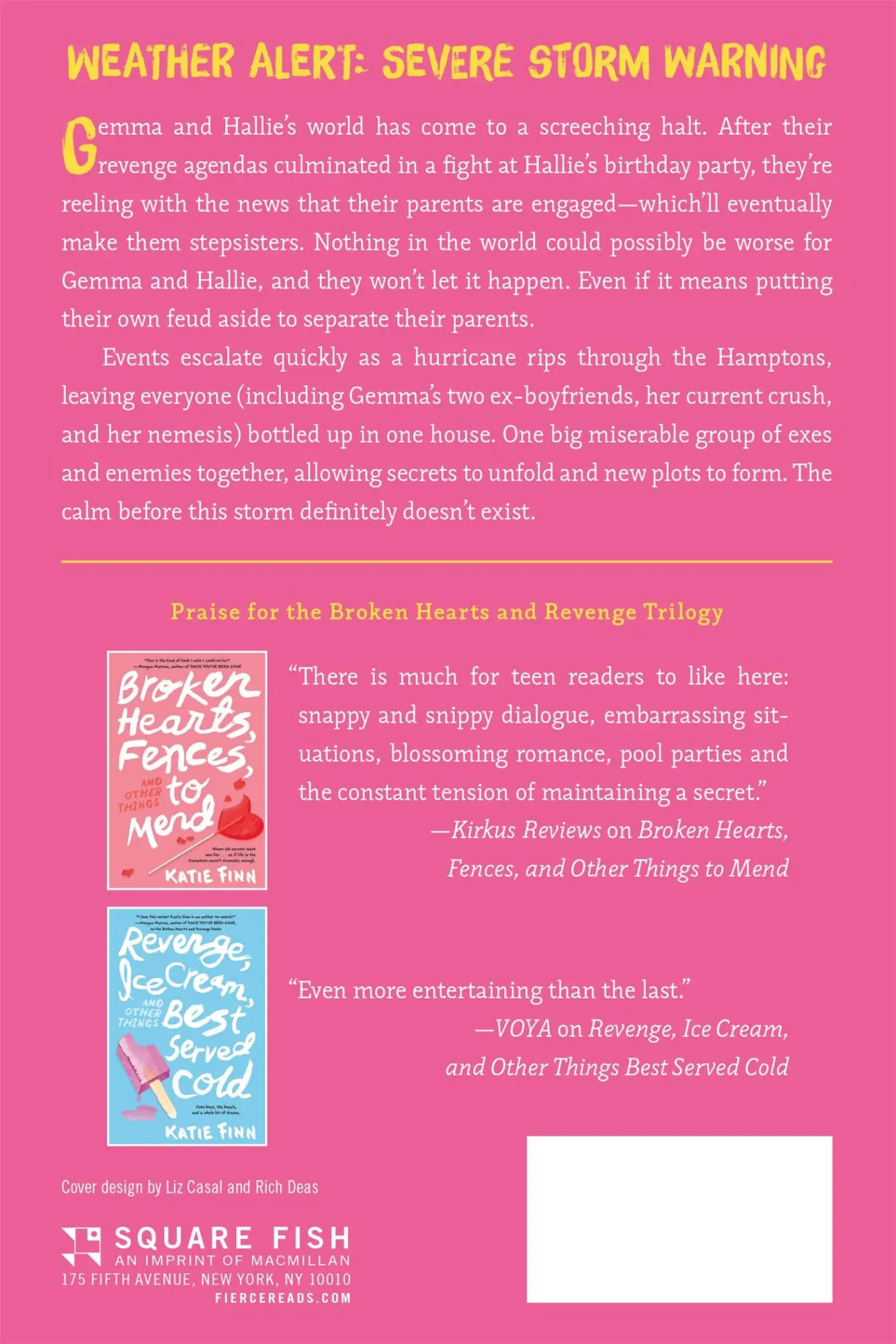 Rückseite: 9781250121820 | Hearts, Fingers, and Other Things to Cross | Katie Finn | Taschenbuch