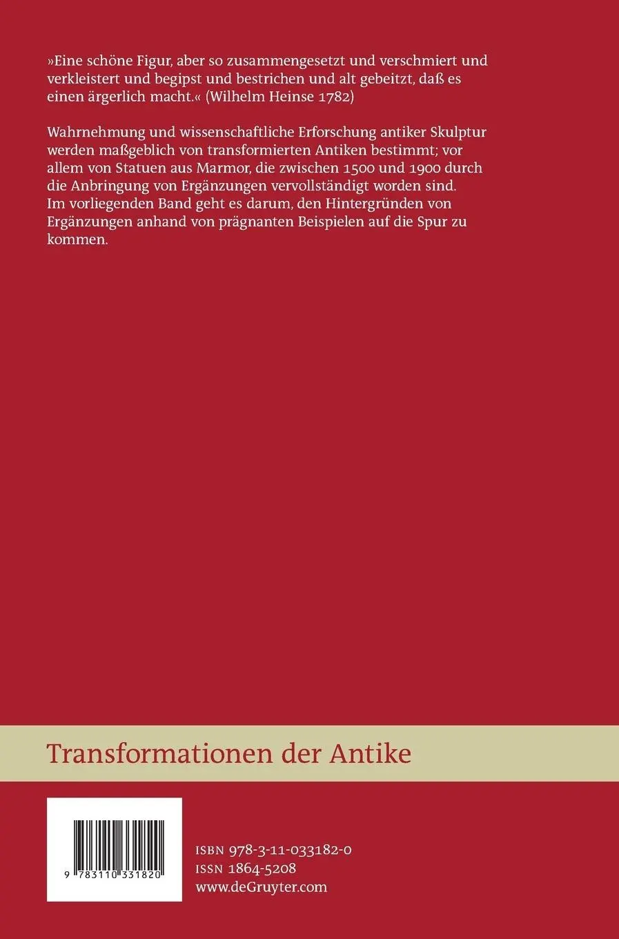 Rückseite: 9783110331820 | Ergänzungsprozesse | Sascha Kansteiner | Buch | VIII | Deutsch | 2013