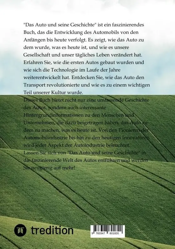 Bild: 9783347801820 | Das Auto und seine Geschichte | Eine Reise durch die Zeit | Jaltas