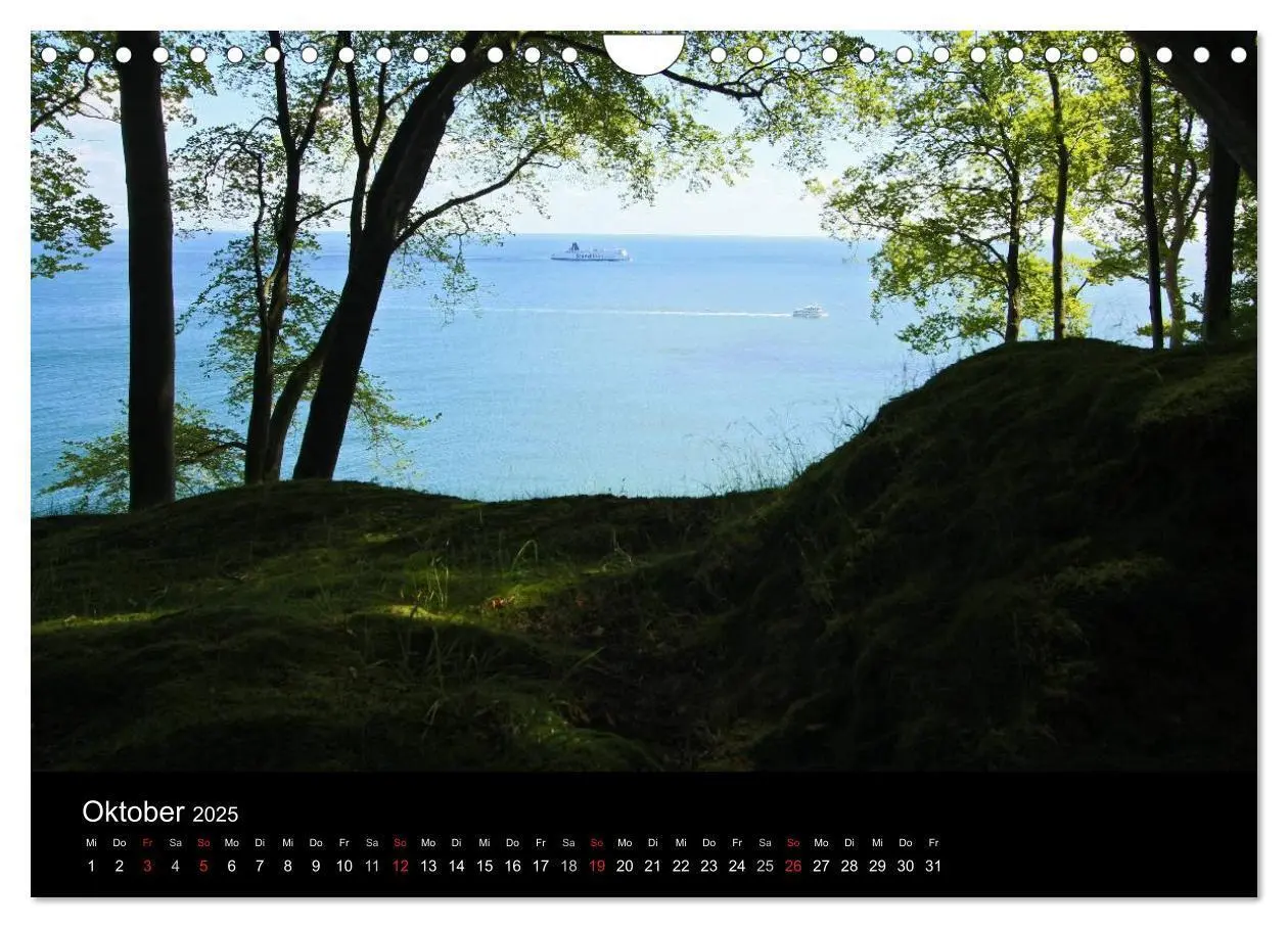 Bild: 9783435841820 | Rügen (Wandkalender 2025 DIN A4 quer), CALVENDO Monatskalender | 2025