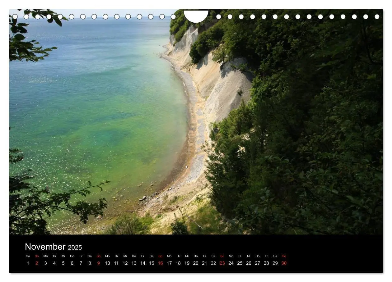 Bild: 9783435841820 | Rügen (Wandkalender 2025 DIN A4 quer), CALVENDO Monatskalender | 2025