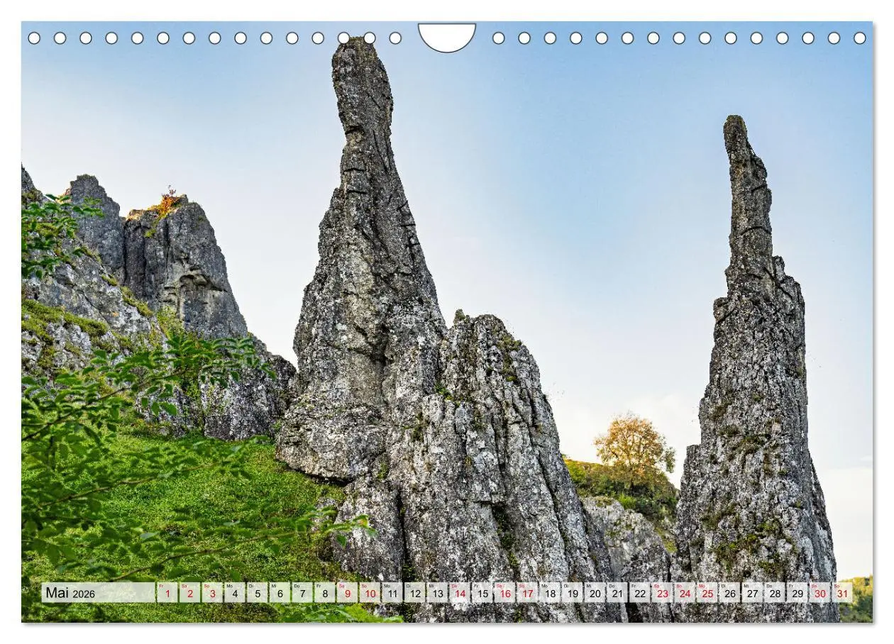 Bild: 9783457311820 | Wandern auf der östlichen Schwäbischen Alb (Wandkalender 2026 DIN...