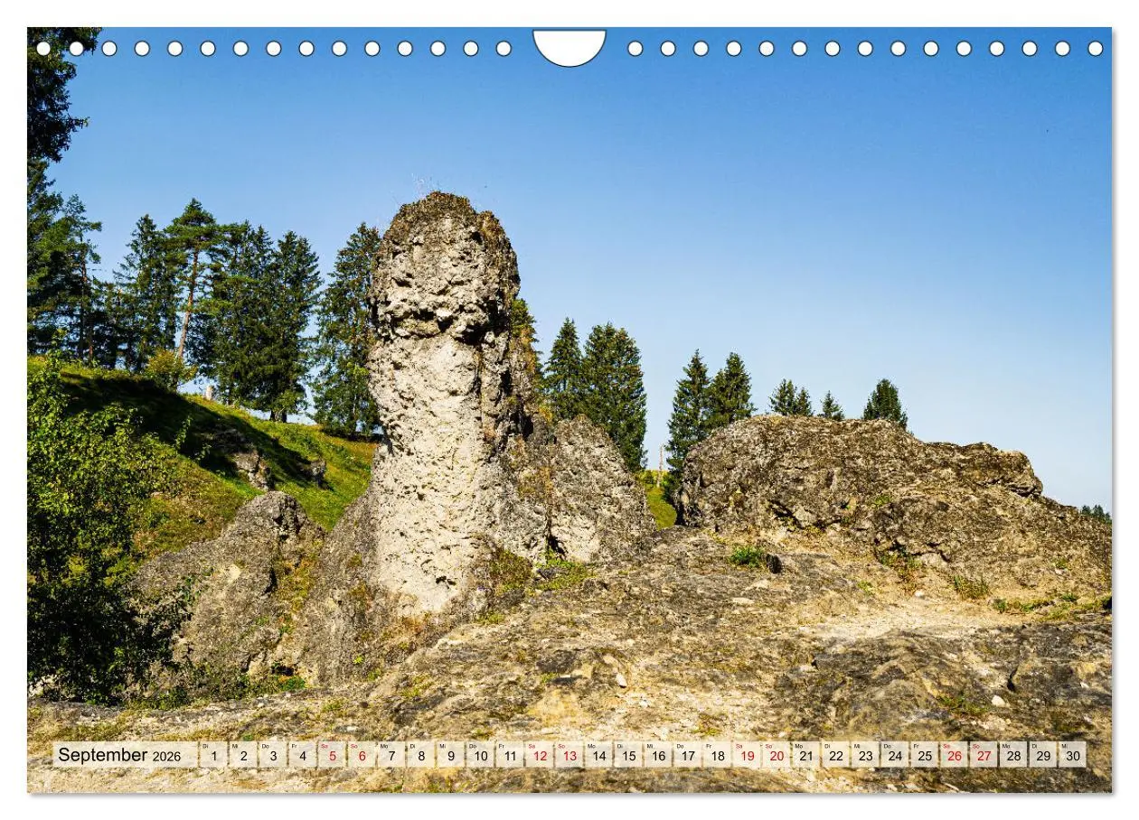 Bild: 9783457311820 | Wandern auf der östlichen Schwäbischen Alb (Wandkalender 2026 DIN...