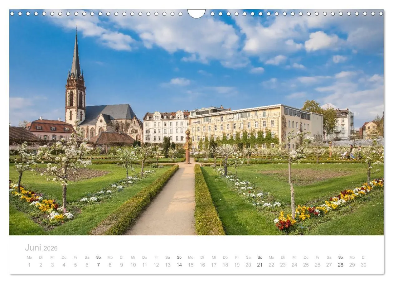Bild: 9783457861820 | Darmstadt - Gärten, Kunst, Architektur (Wandkalender 2026 DIN A3...