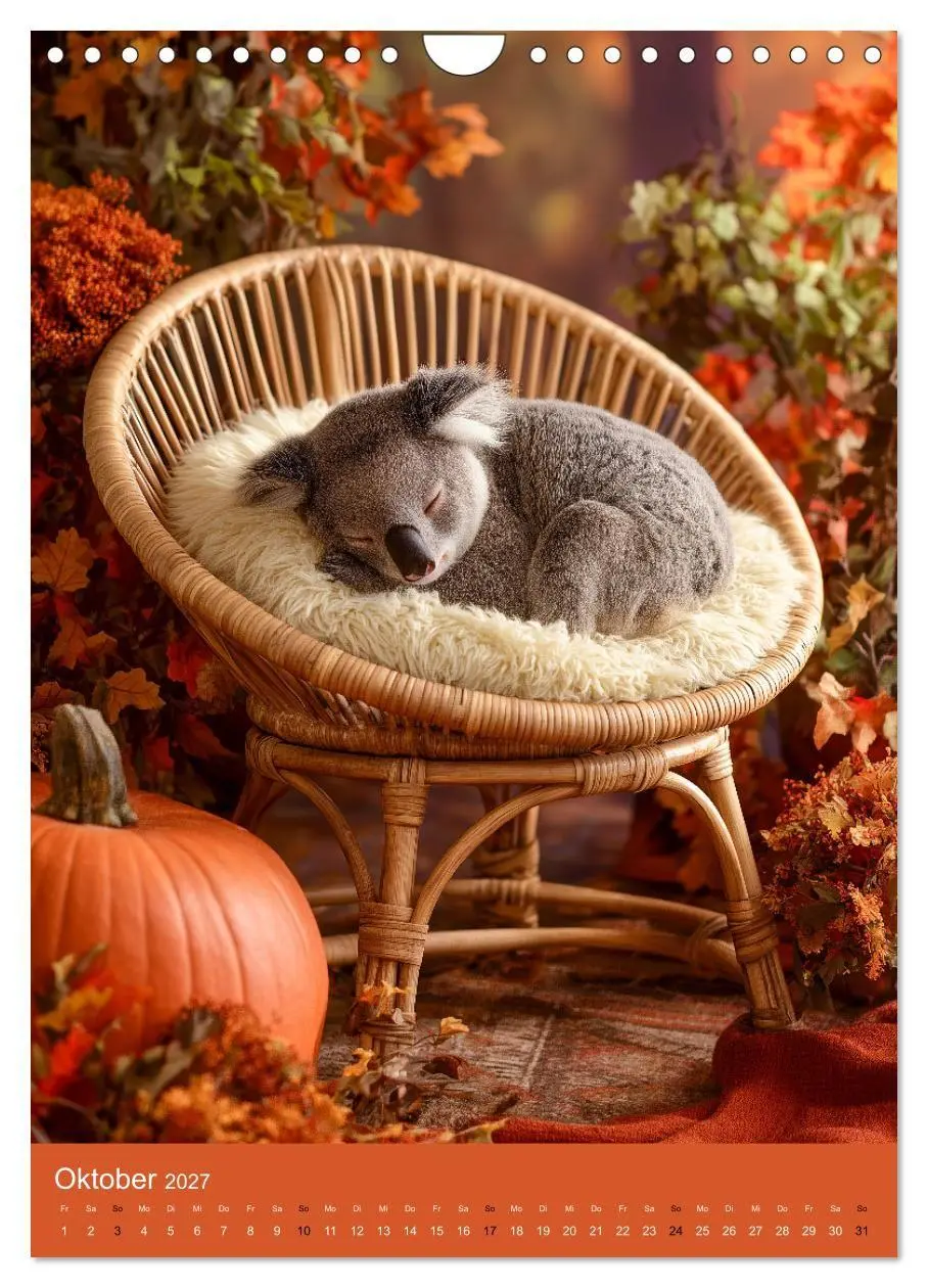 Bild: 9783516881820 | Workaholic - Mach mal Pause und chill wie ein Koala (Wandkalender...