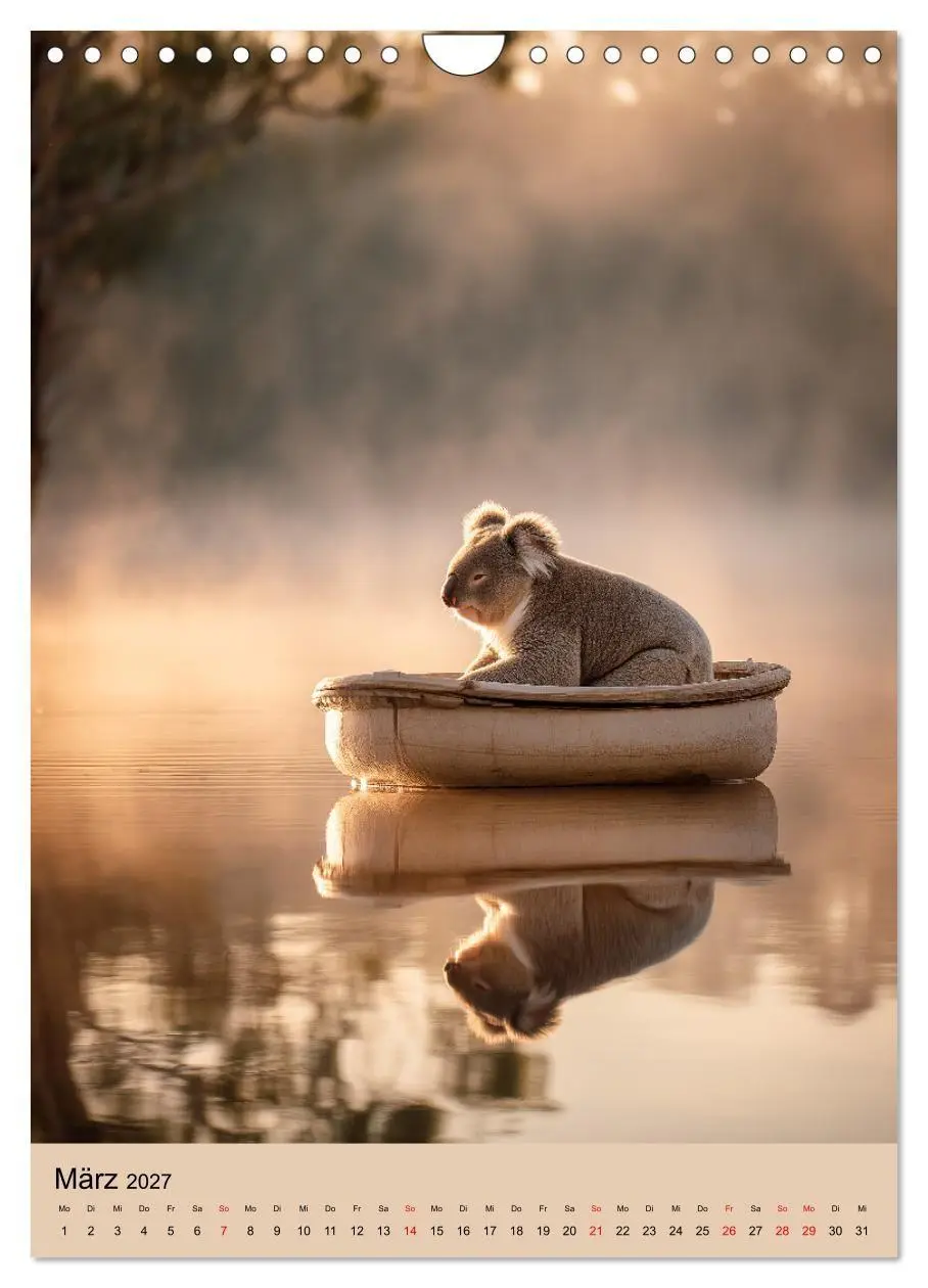 Bild: 9783516881820 | Workaholic - Mach mal Pause und chill wie ein Koala (Wandkalender...