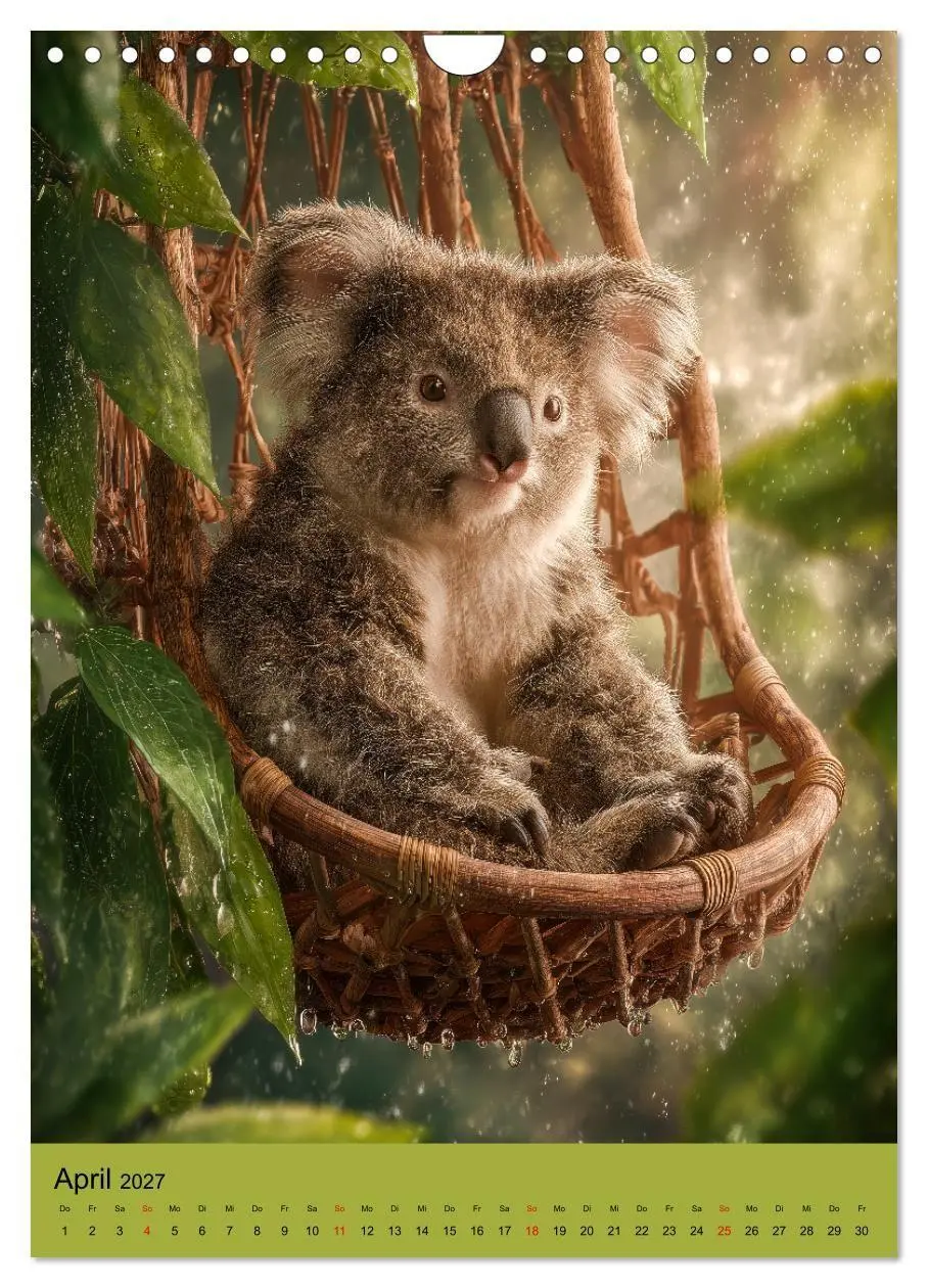 Bild: 9783516881820 | Workaholic - Mach mal Pause und chill wie ein Koala (Wandkalender...