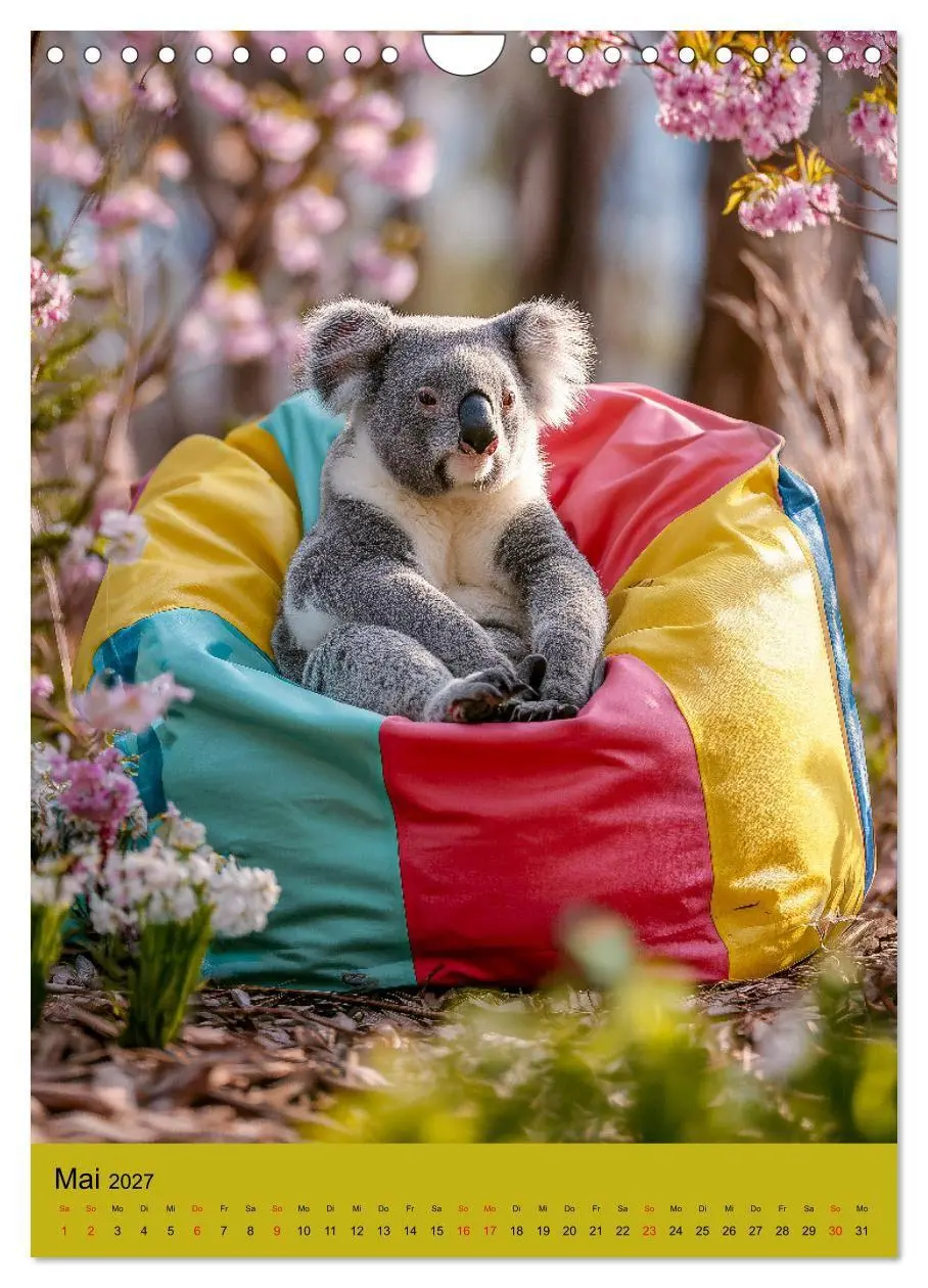 Bild: 9783516881820 | Workaholic - Mach mal Pause und chill wie ein Koala (Wandkalender...