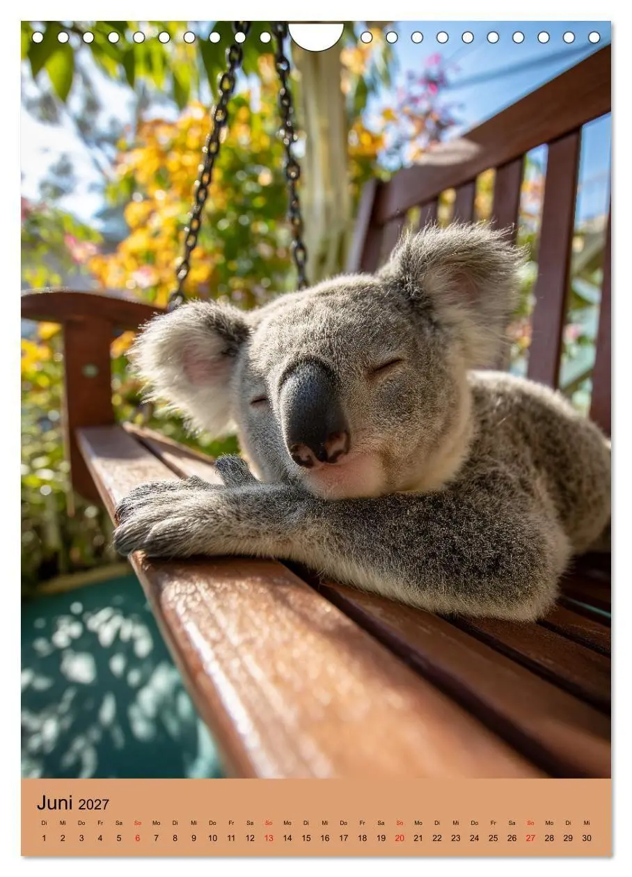 Bild: 9783516881820 | Workaholic - Mach mal Pause und chill wie ein Koala (Wandkalender...